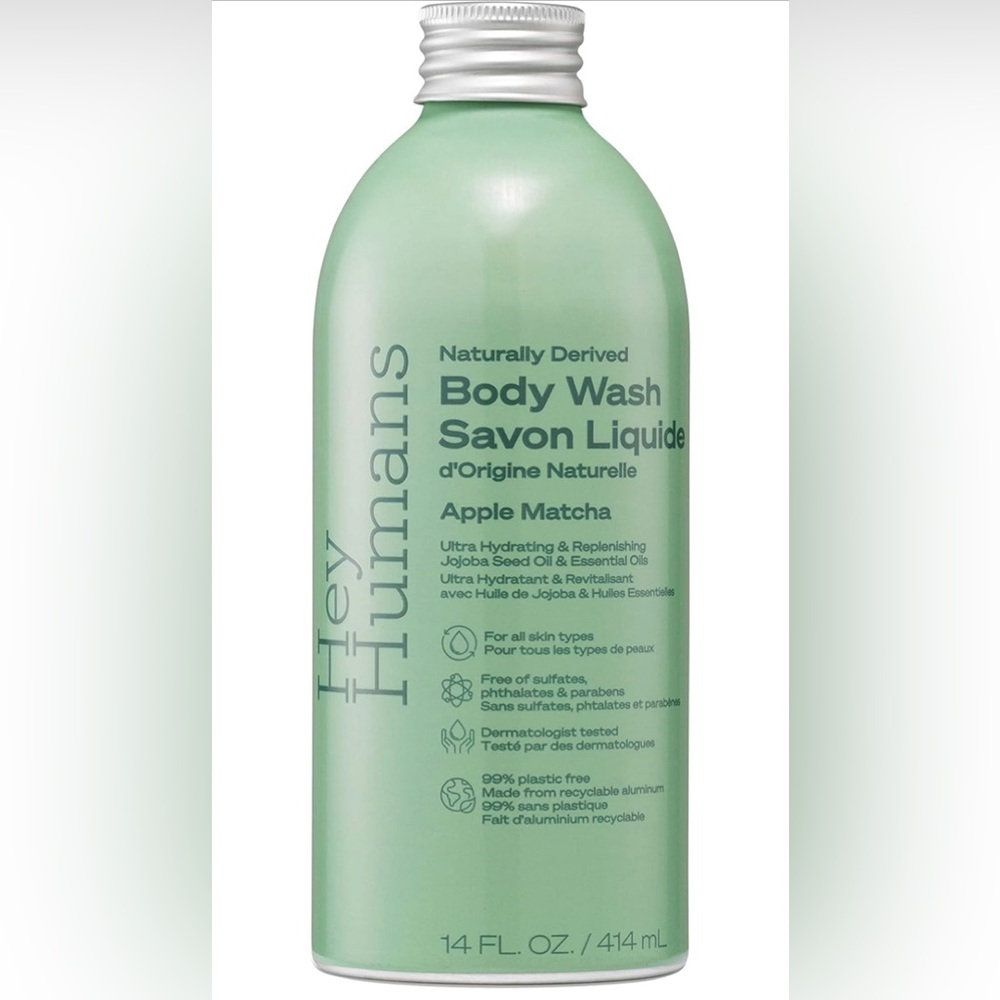 Hey humans body wash Apple Matcha